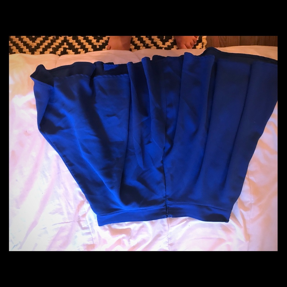 Really cute blue a- line skirt